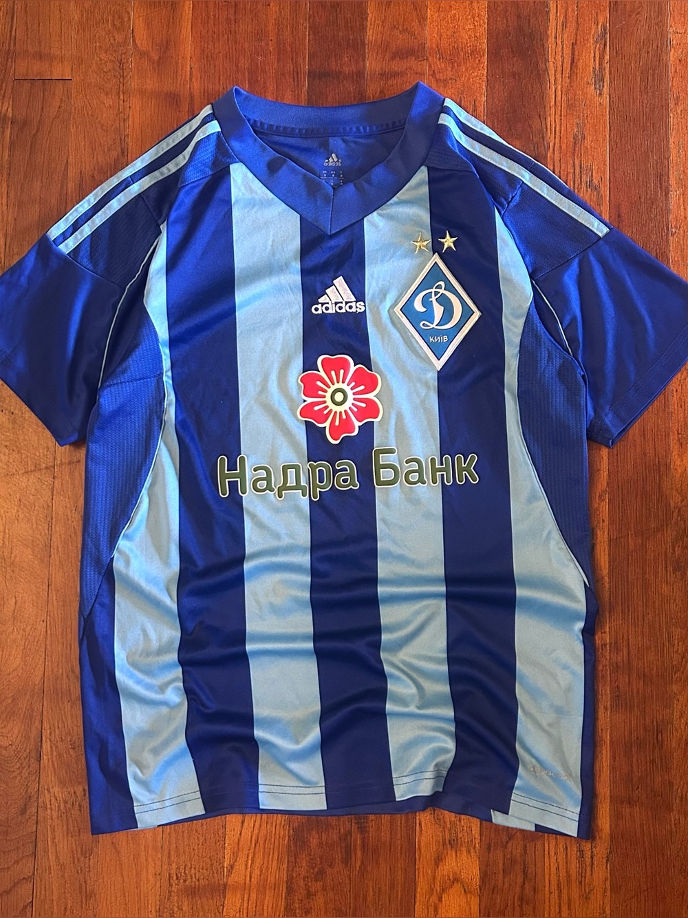 Dynamo Kiev 2013/14 Adidas Soccer Futbol Ukraine Premier League Away Jersey Kit